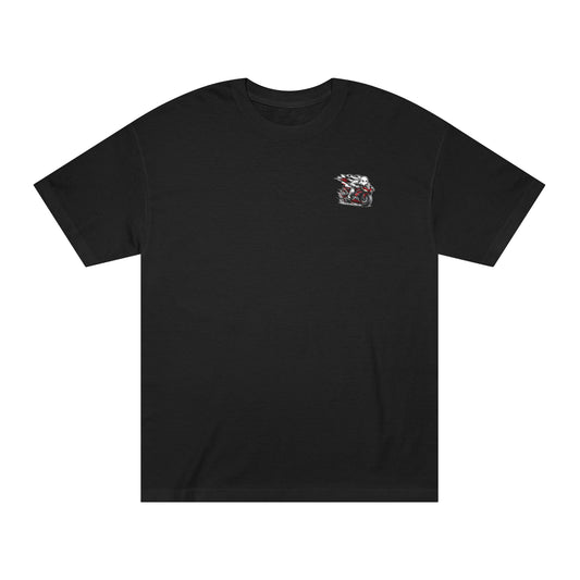 Motorcycle Tee — YAMHSQUAD Ghost Lane America Graphic Shirt