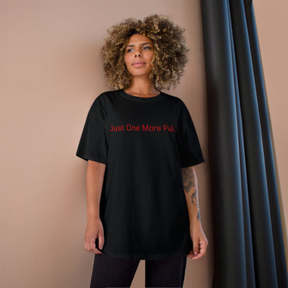 Just One More Pull Champion T-Shirt — Ghostlane America Gym Tee