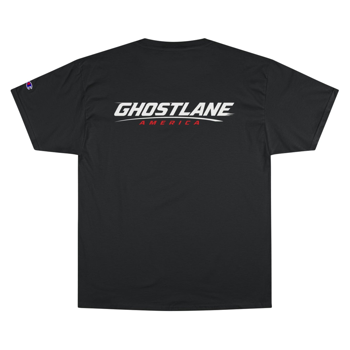 Just One More Pull Champion T-Shirt — Ghostlane America Gym Tee