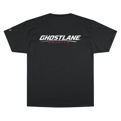 Just One More Pull Champion T-Shirt — Ghostlane America Gym Tee