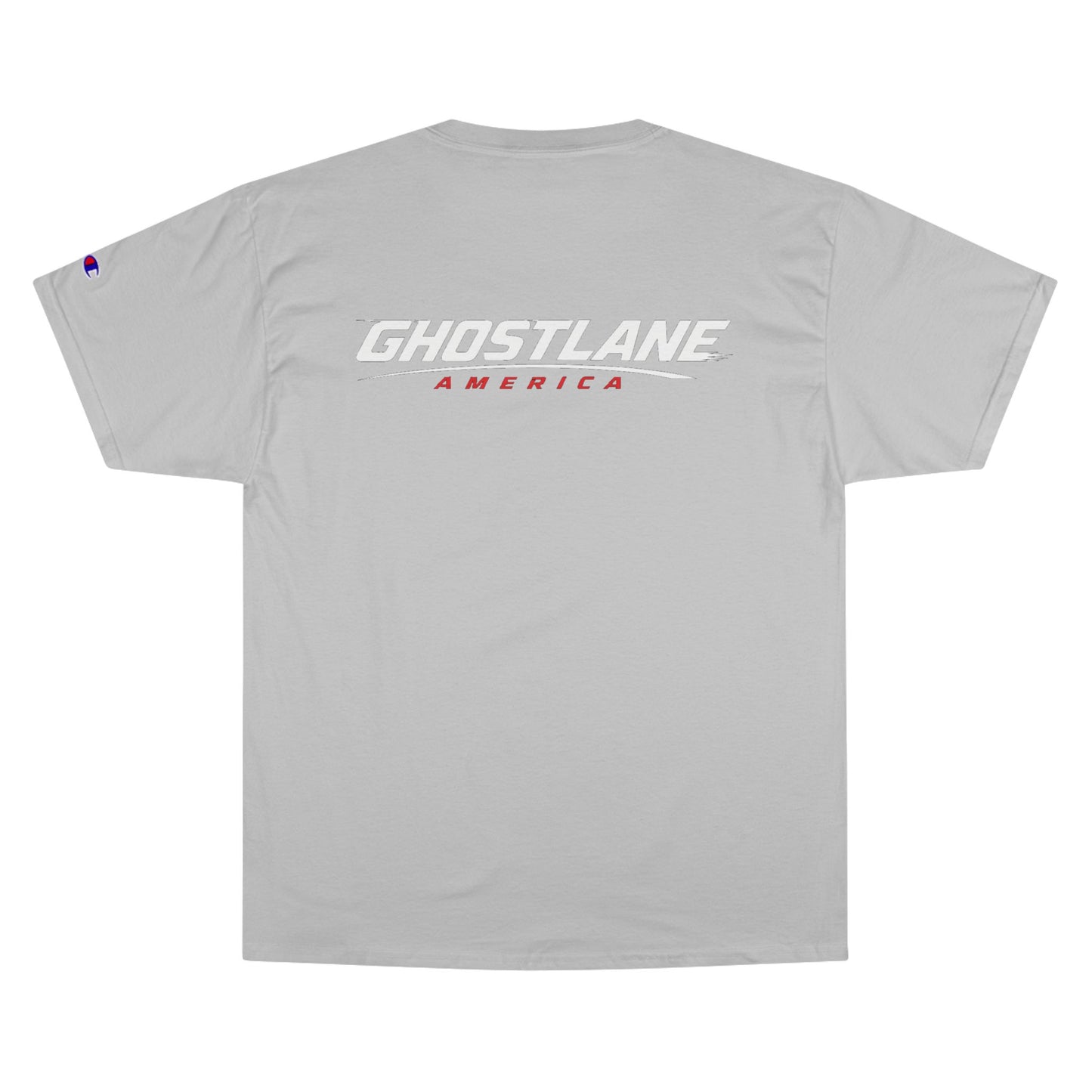 Just One More Pull Champion T-Shirt — Ghostlane America Gym Tee