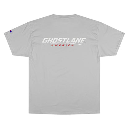 Just One More Pull Champion T-Shirt — Ghostlane America Gym Tee